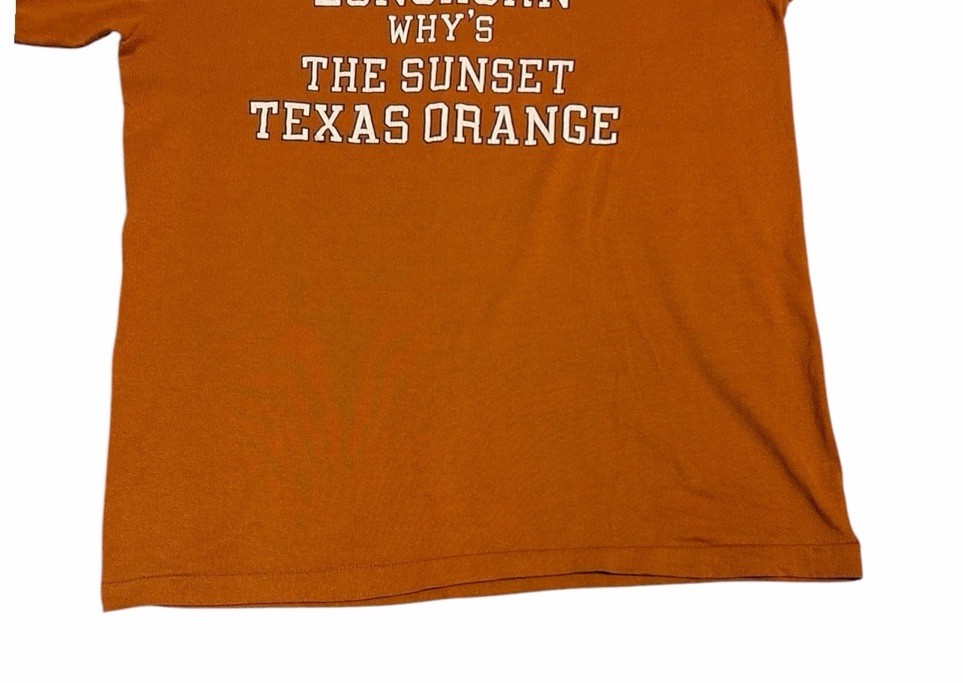 Vintage University of Texas T-shirt If God Isn’t a Longhorn 70s Single Stitch S