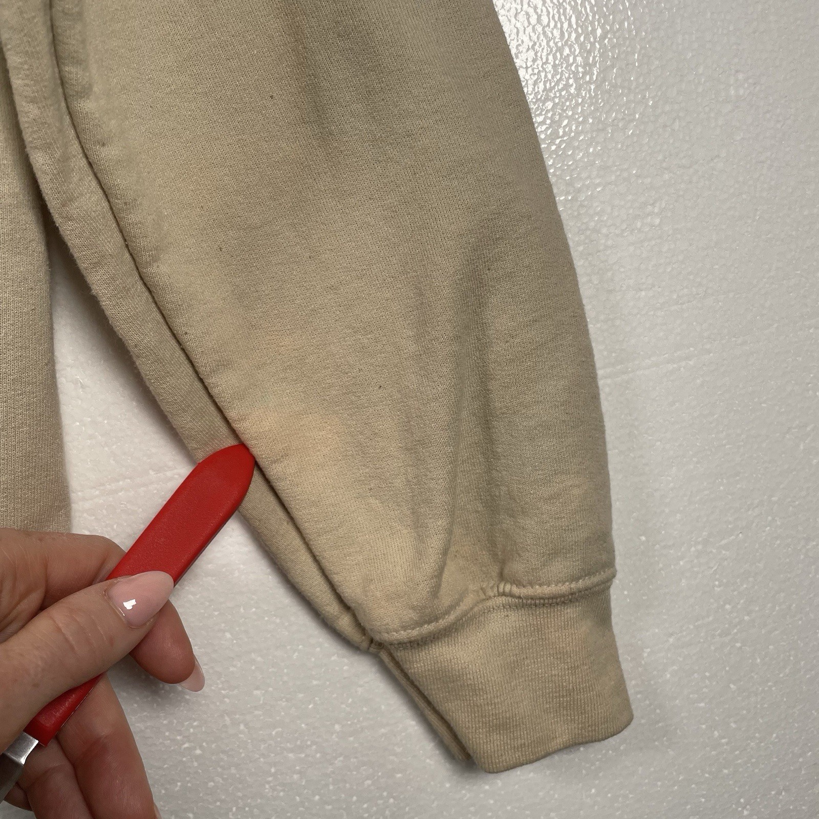 Vintage Gildan Heavy Blend Crew Neck Sweatshirt Adult Small On Your Mark Running