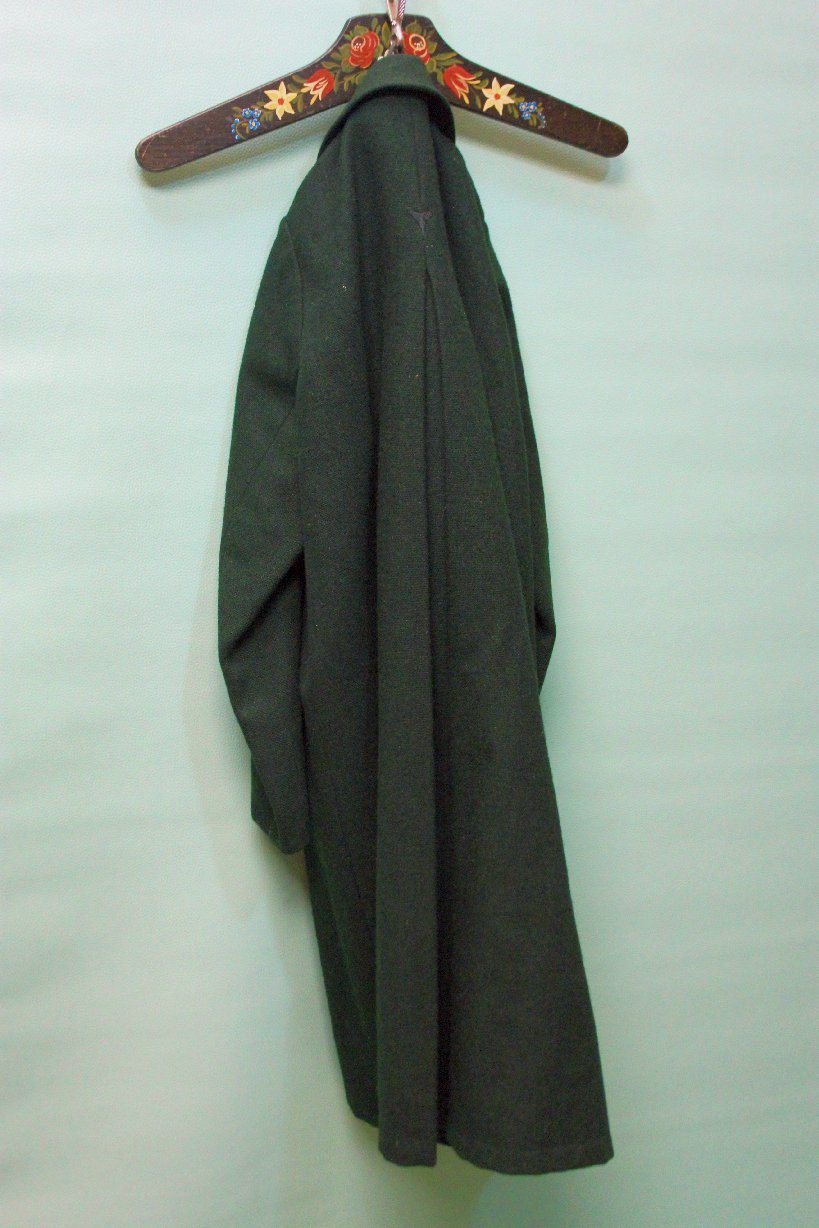Ur-Alte Trachten Jacke grün Jungen ca 128 vintage Einzelstück Handarbeit Urig