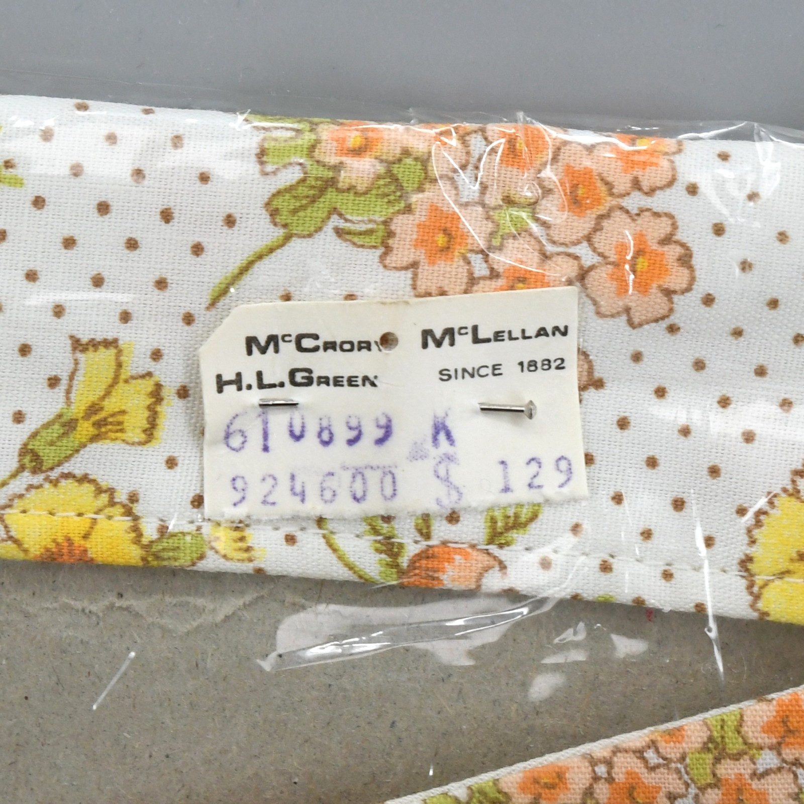 Vintage Womens Floral Polka Dot Blouse TAG SIZE 44 Japan Short Sleeve NEW IN PKG