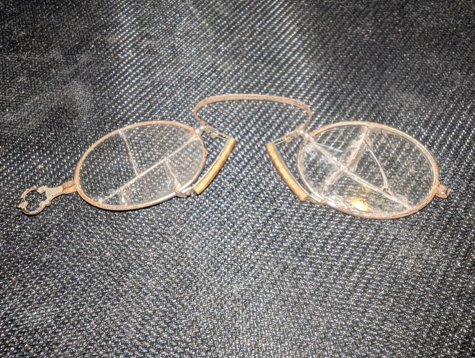A Pair of Pince-nez Glasses With Case From 1880-1915