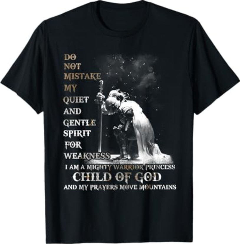 Knight Templar I Am A Child of God A Warrior of Christ Shirt T-Shirt