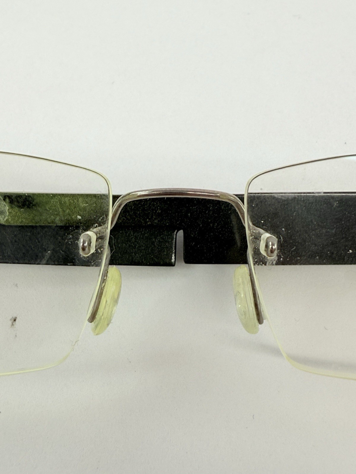 Vintage Lindberg Spirit Titanium 2210 Eyeglass Frame 145mm Col. K27 Black W/ Rx