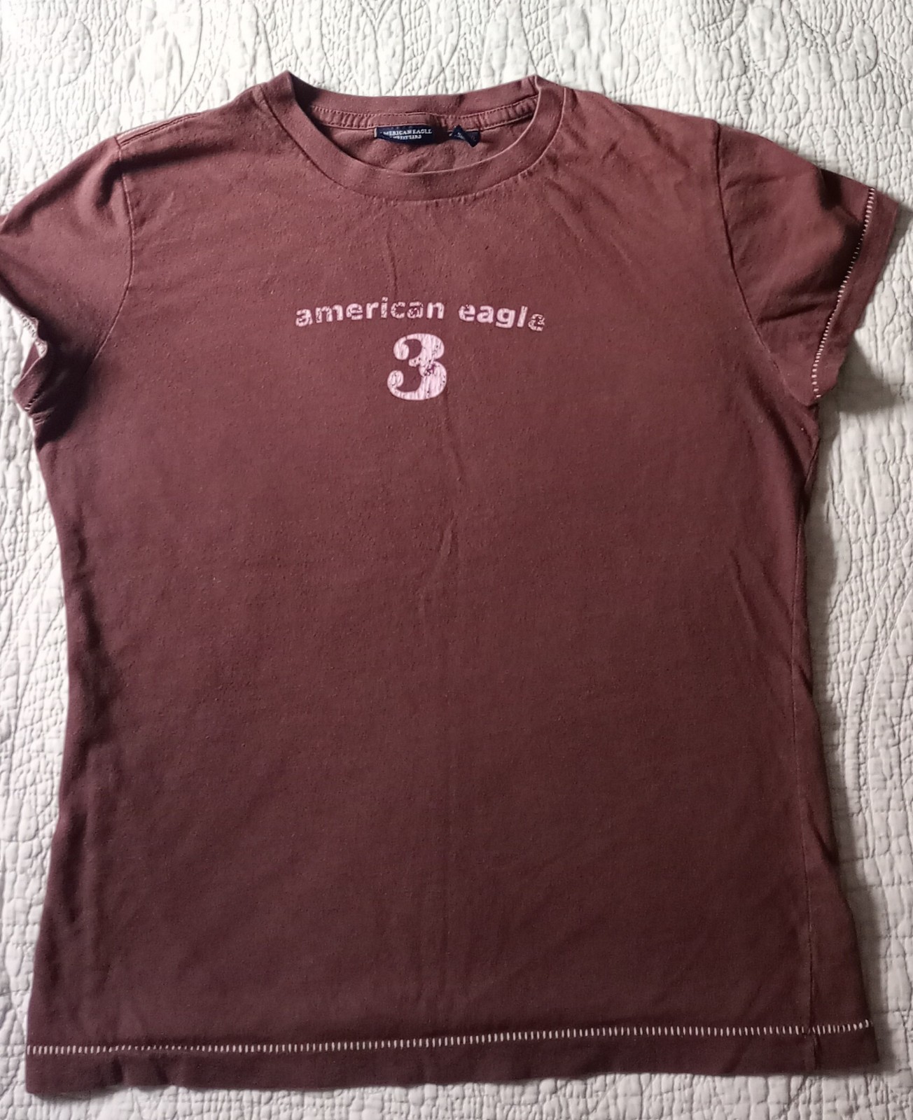 Vintage Y2K American Eagle Outfitters T Shirt Graphic Print Tee S/P