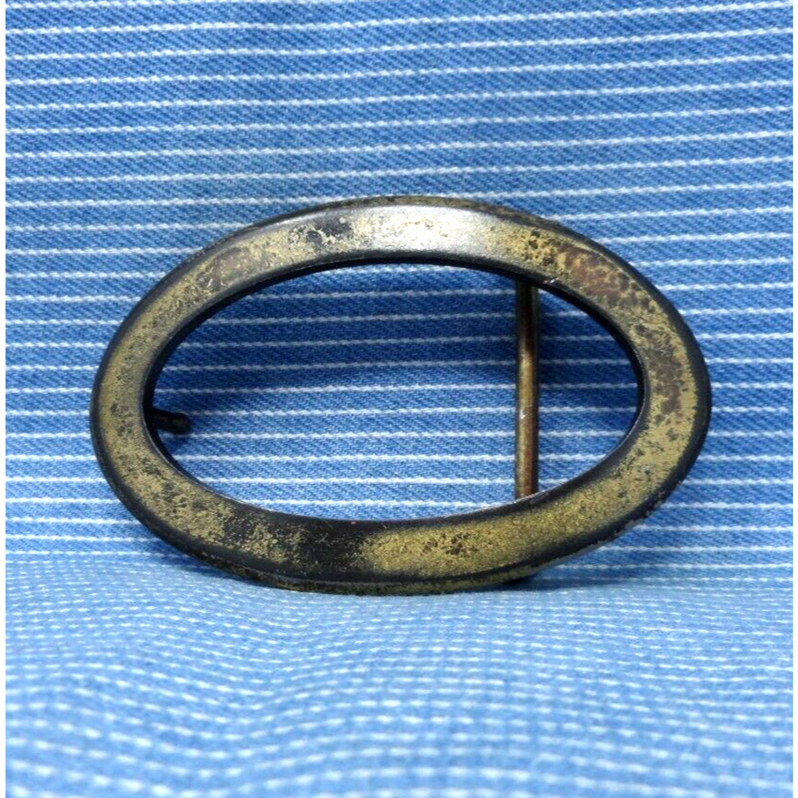 Western Sport O Belt Buckle Business Casual Unique Vtg Foster Weld .TYC345.A