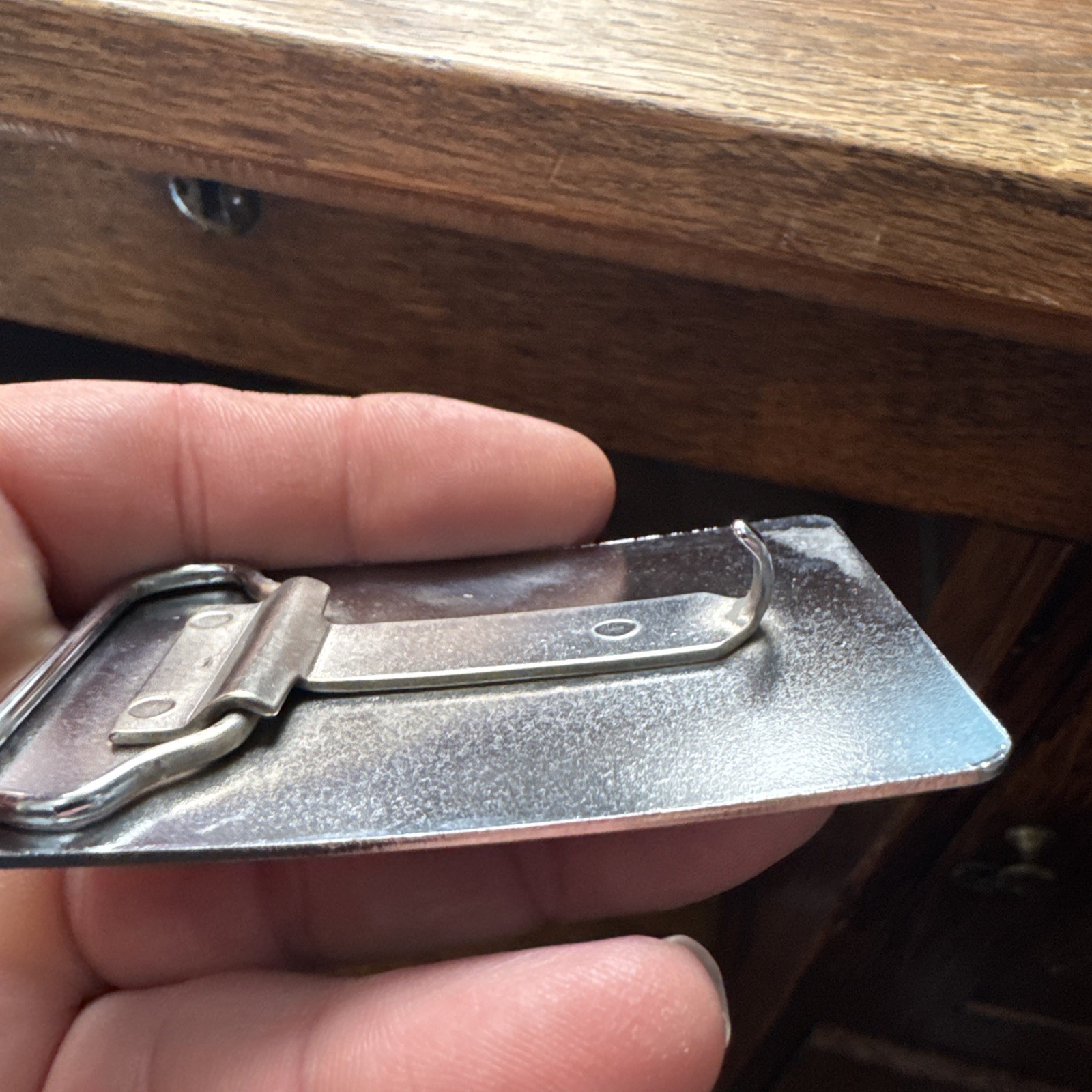 Vintage Jet Airplane Metal Belt Buckle Raised 3d Model Fast Free Shipping #11