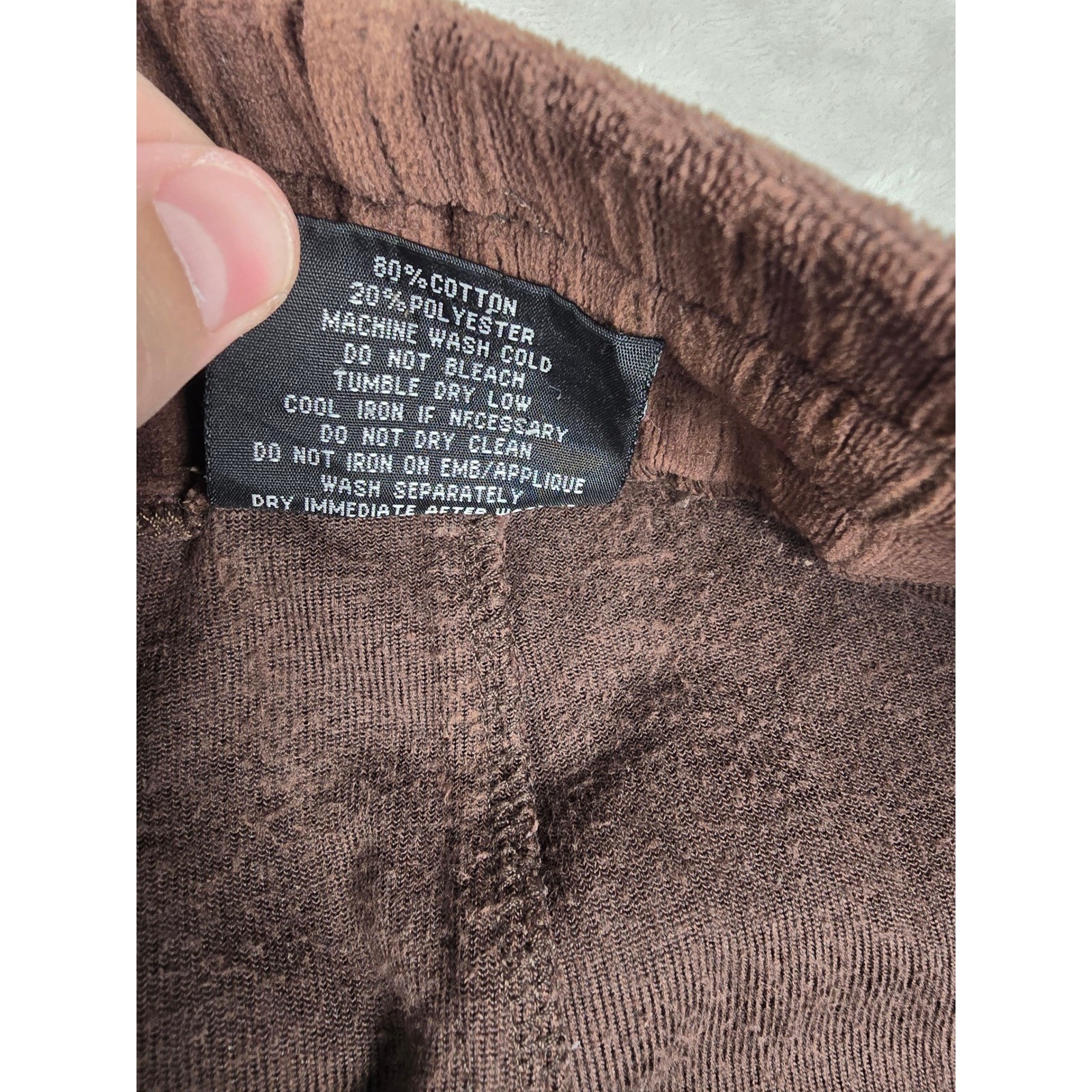 Vintage Southpole Velour Tracksuit Men 2XL Brown Full Zip Y2K Baggy Hip Hop Read