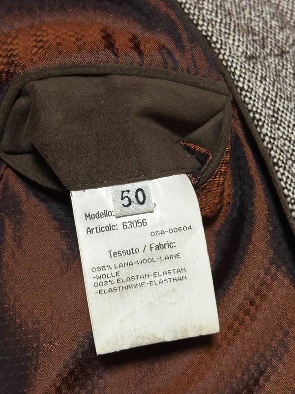 Men Pal Zileri Brown Wool Blazer 40 /L / 48 #20SA