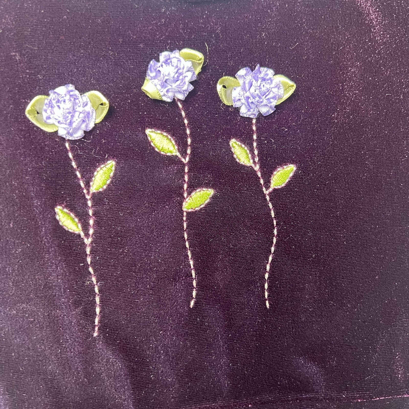 Vintage All That Jazz Crushed Velvet Dress Size S/M Deep Plum Floral Whimsigoth
