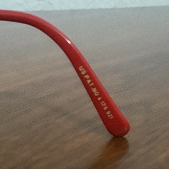 Porsche by Carrera Gold & Red Vintage Sunglasses 5623 35 125 Made in Austria