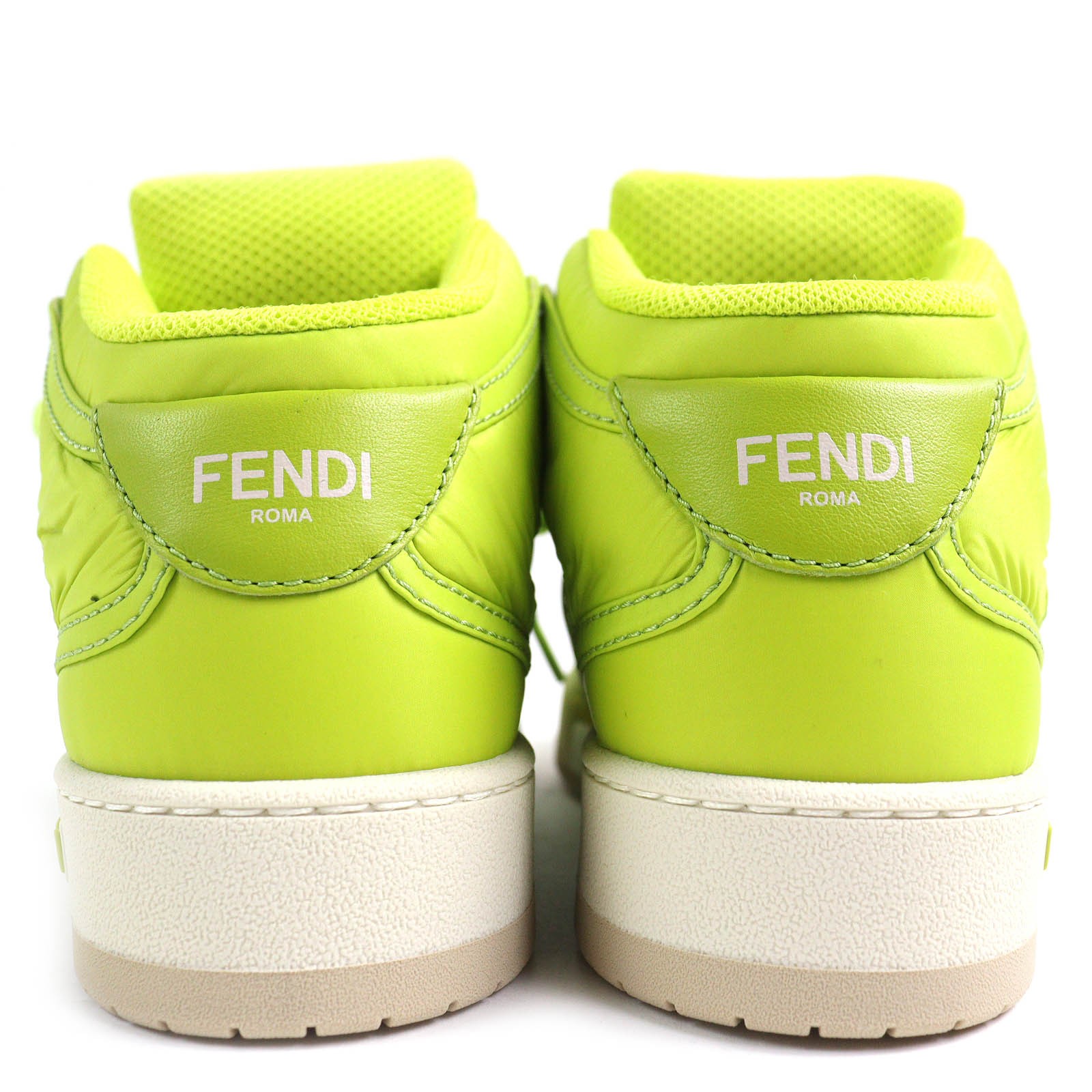 Fendi Baguette pocket Nylon Leather High Cut Sneakers – DUTY FREE