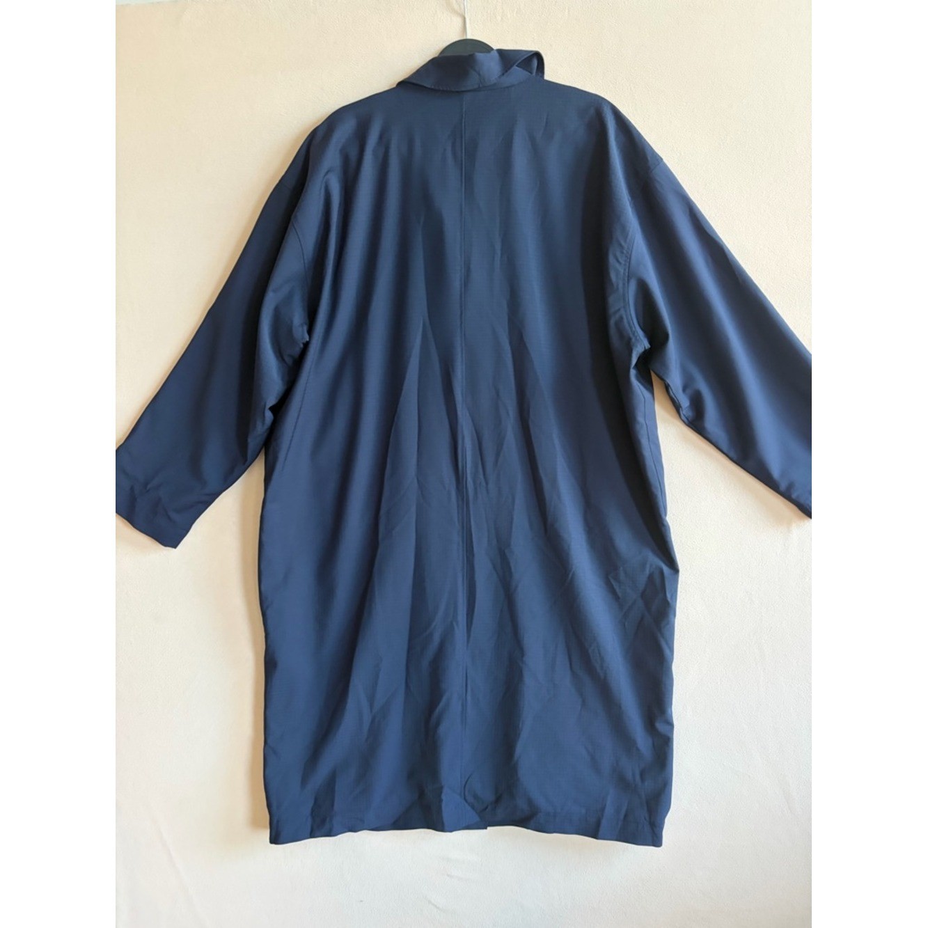 American Vintage Women’s size M/L Trench Doacity Coat Navy Lagenlook NWT
