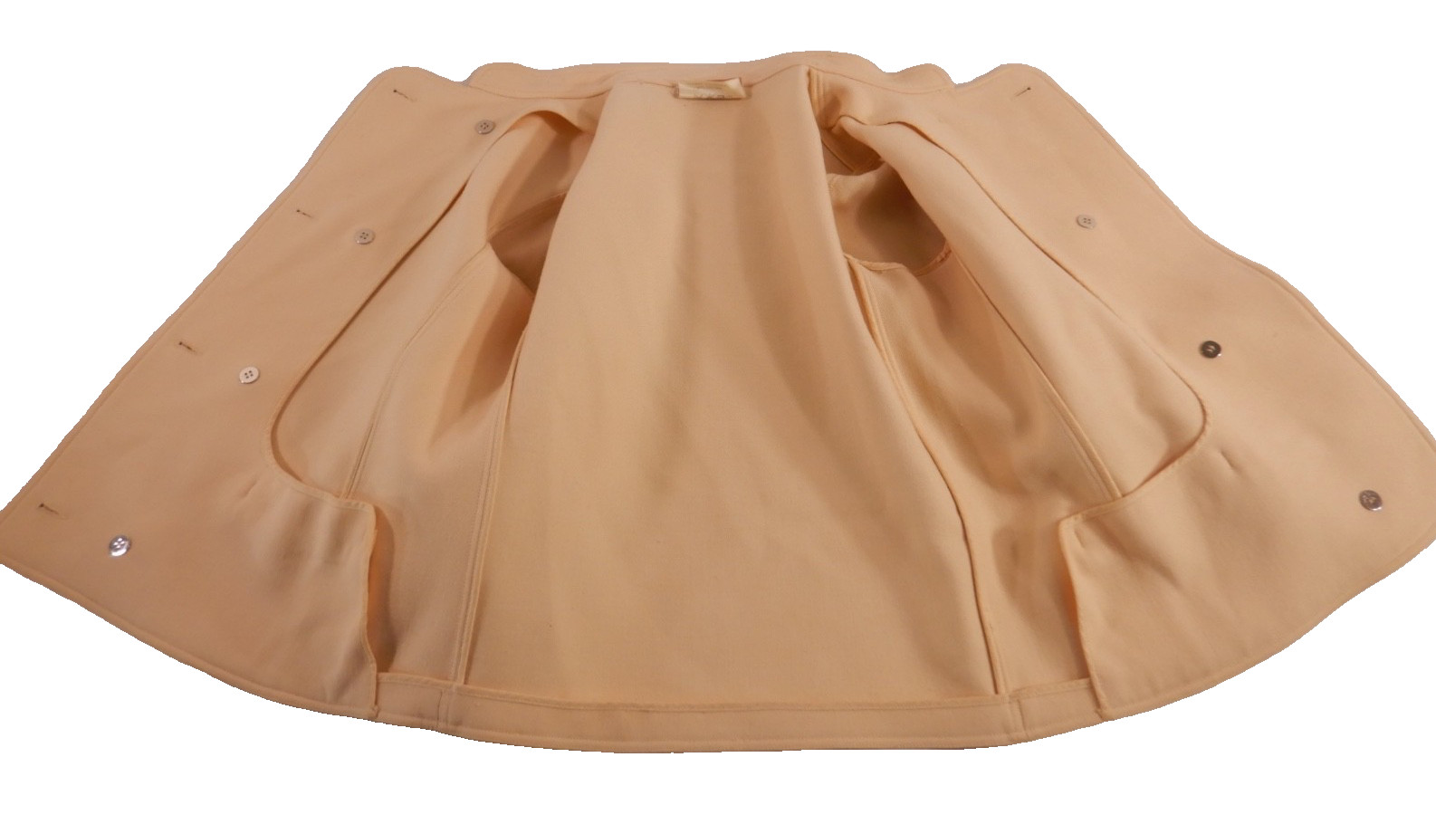 Courreges Vintage Cream Wool Jacket with condition issues Size A