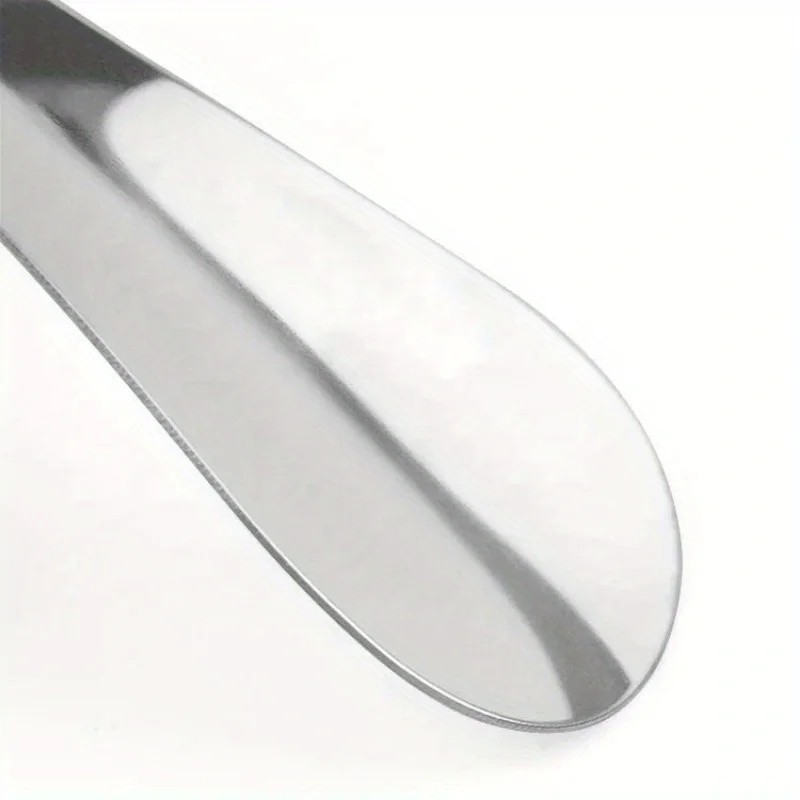 Stainless Steel Metal Shoe Horn Portable Small Shoehorn Helper Travel Home Use