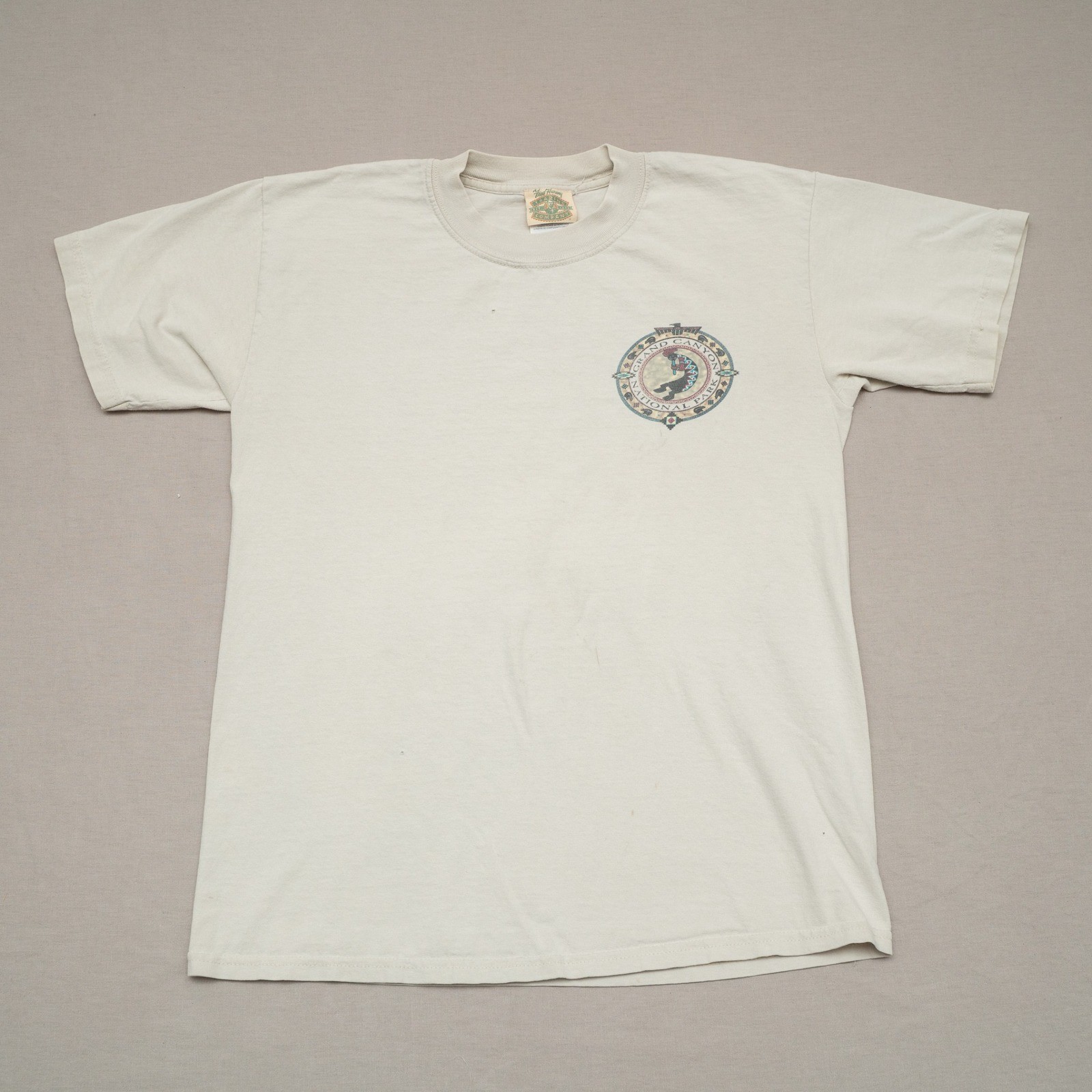 Vtg 2000s Fred Harvey Trading Co Jeff Mckinley Art T Grand Canyon Kokopelli M