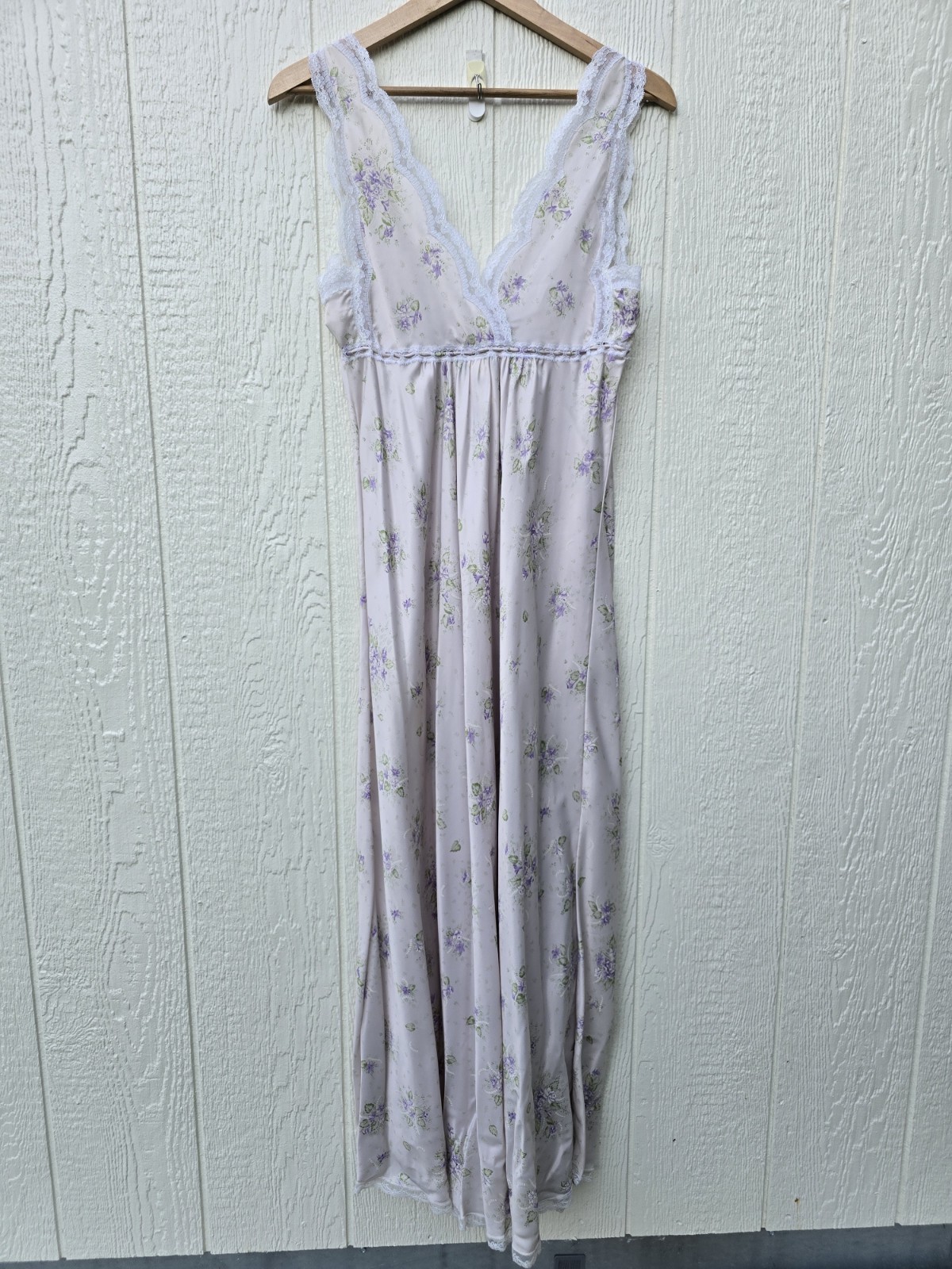 Vintage 70s/80s Christian Dior Lingerie Peignoir Set Union Made Saks ILGWU S