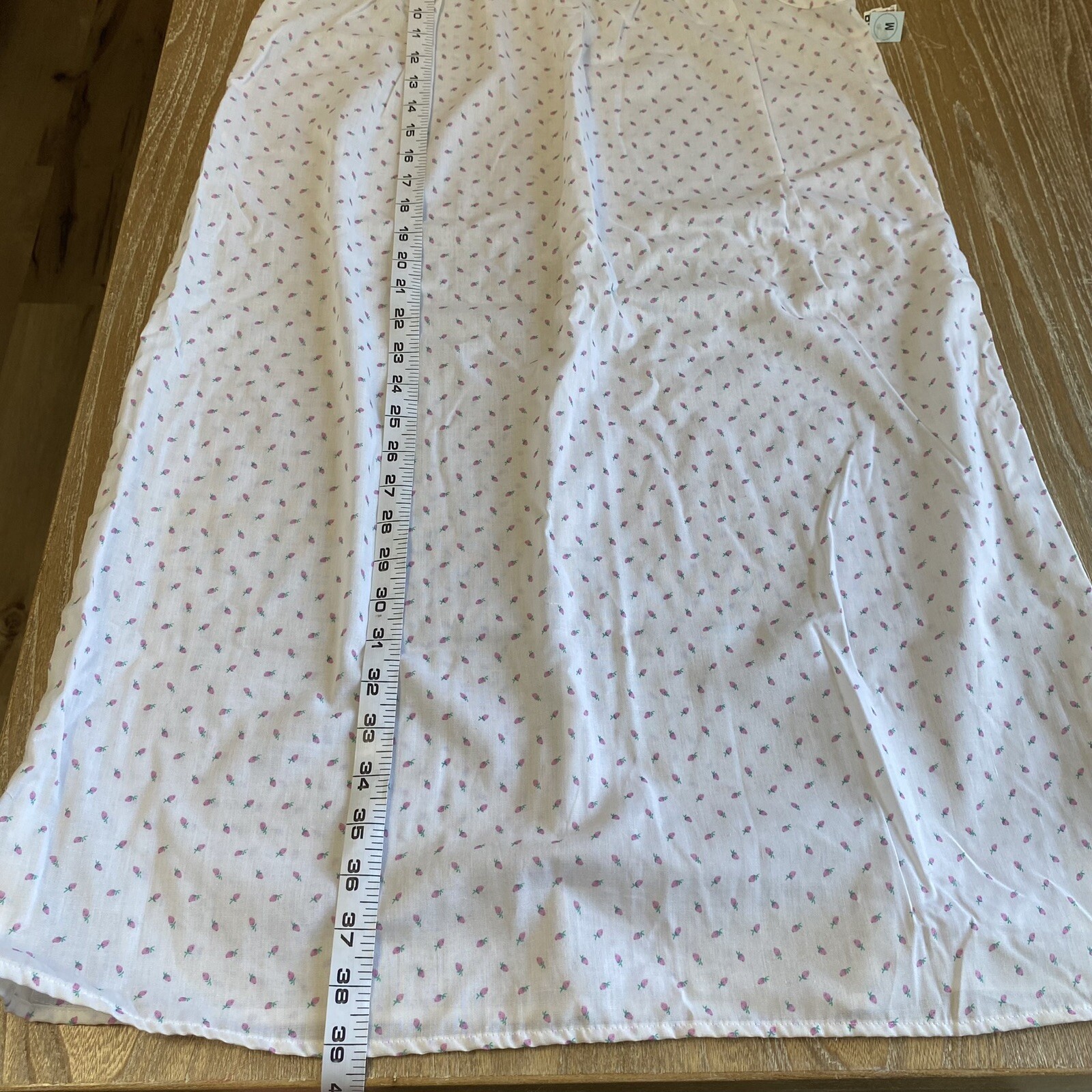 Vintage Deadstock 1980s Floral Nightgown Cottagecore Grannycore Womens Medium