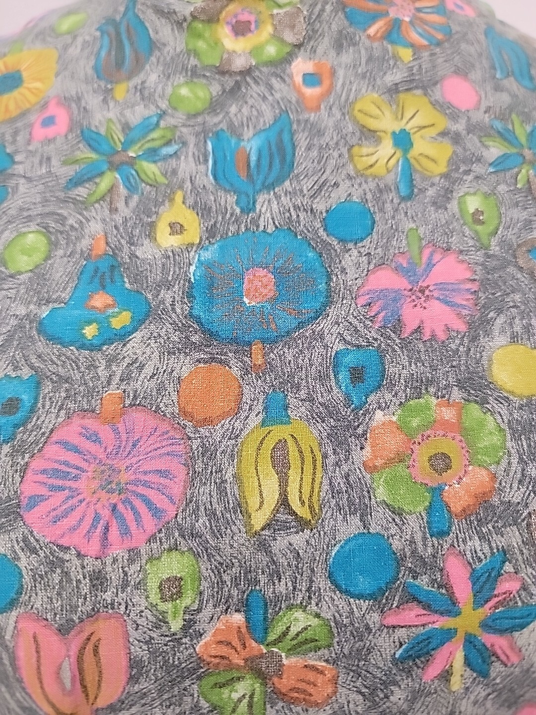 Vtg 45 s Princess Peggy Cotton Dress DEADSTOCK Floral