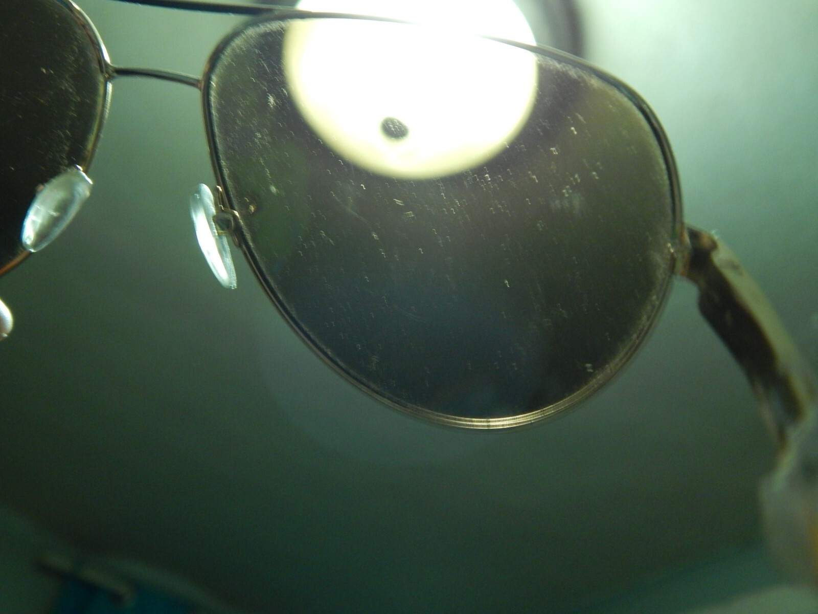 Maui and Sons 100% UV Protection Polarized Aviator Sunglasses Vtg Shades 😎