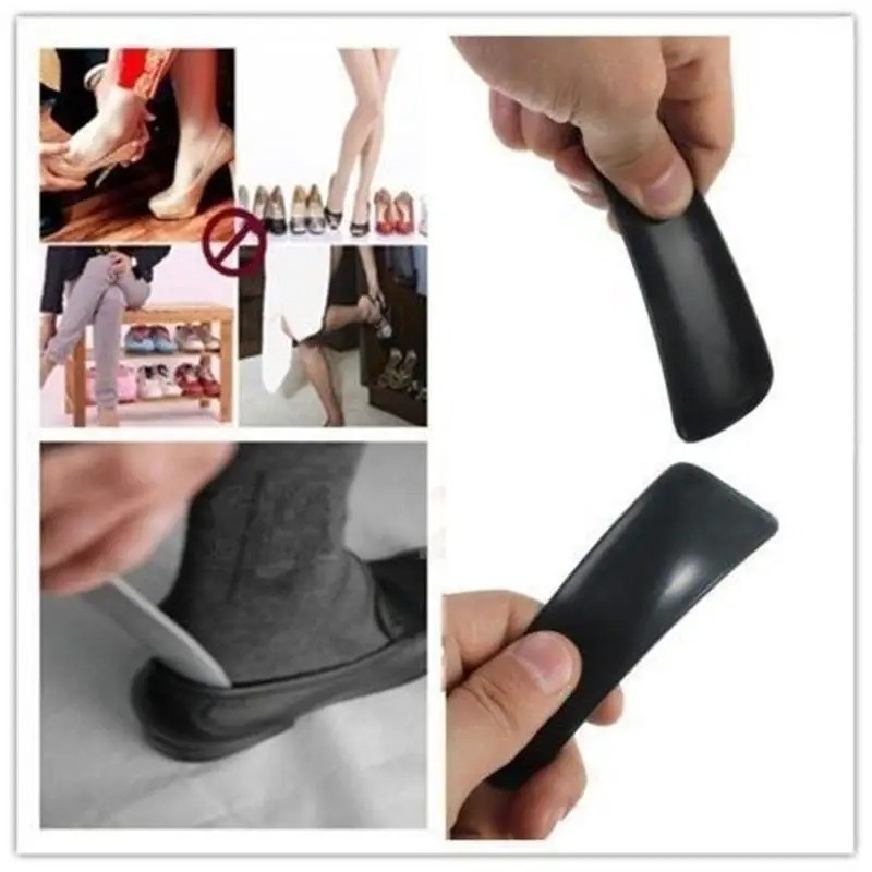 Plastic Shoe Horn Easy Slip On Shoes Helper No Bending Required