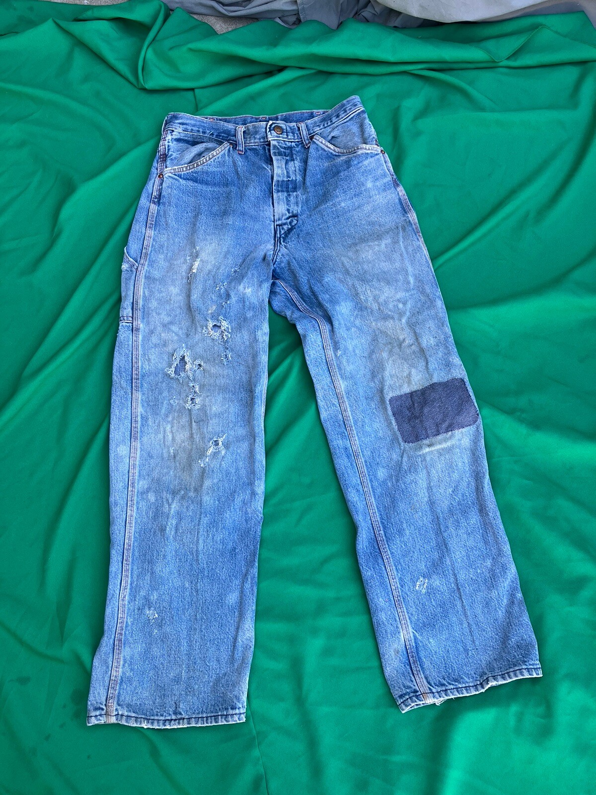 Vintage JC Penney Big Mac Carpenter Jeans 30”x29 1/2”