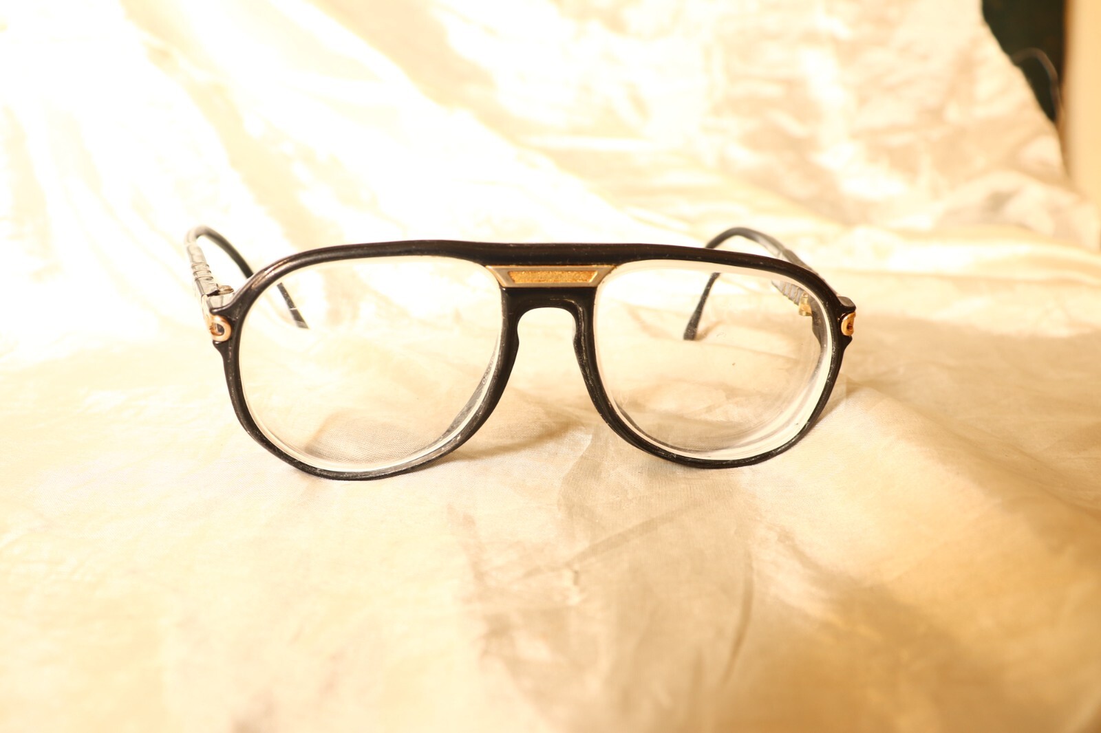 MADISON ASDOR Made in Italy Eyeglasses Frame Vintage Aviator Full Rim Glasses
