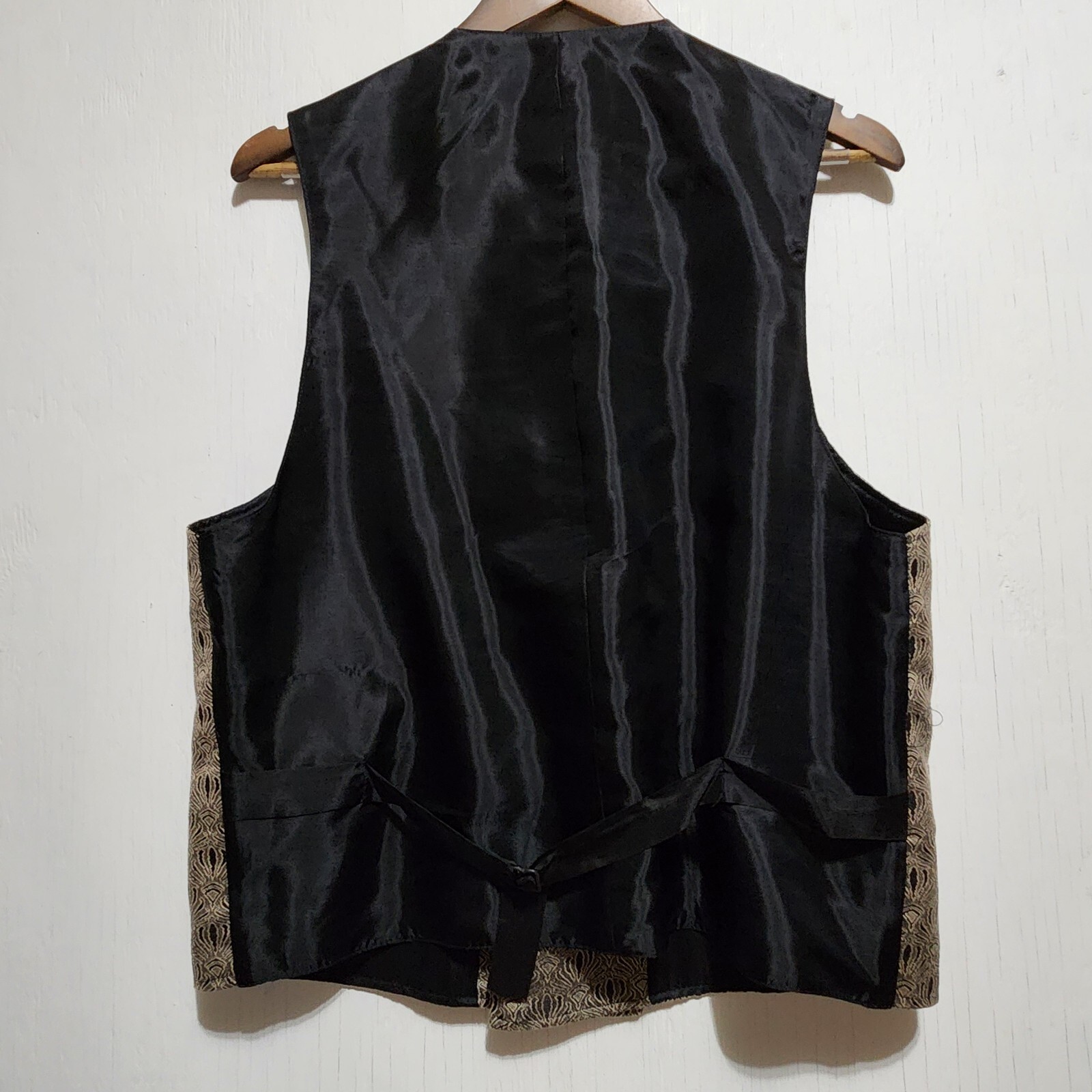 Vintage WAH Maker True West Vest Medium Gold