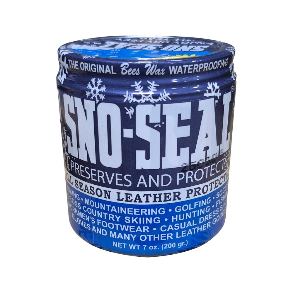 Atsko Sno-Seal Original Beeswax Waterproofing Seasonal Leather Protection 7 Oz.