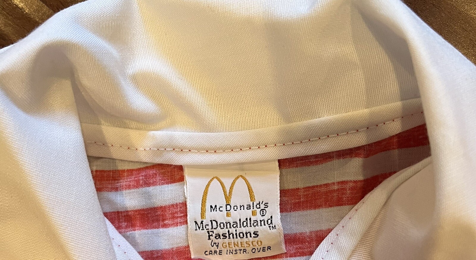 Vintage McDonaldland Fashions Girl’s Dress Ronald McDonald 1970’s Size 4 Rare