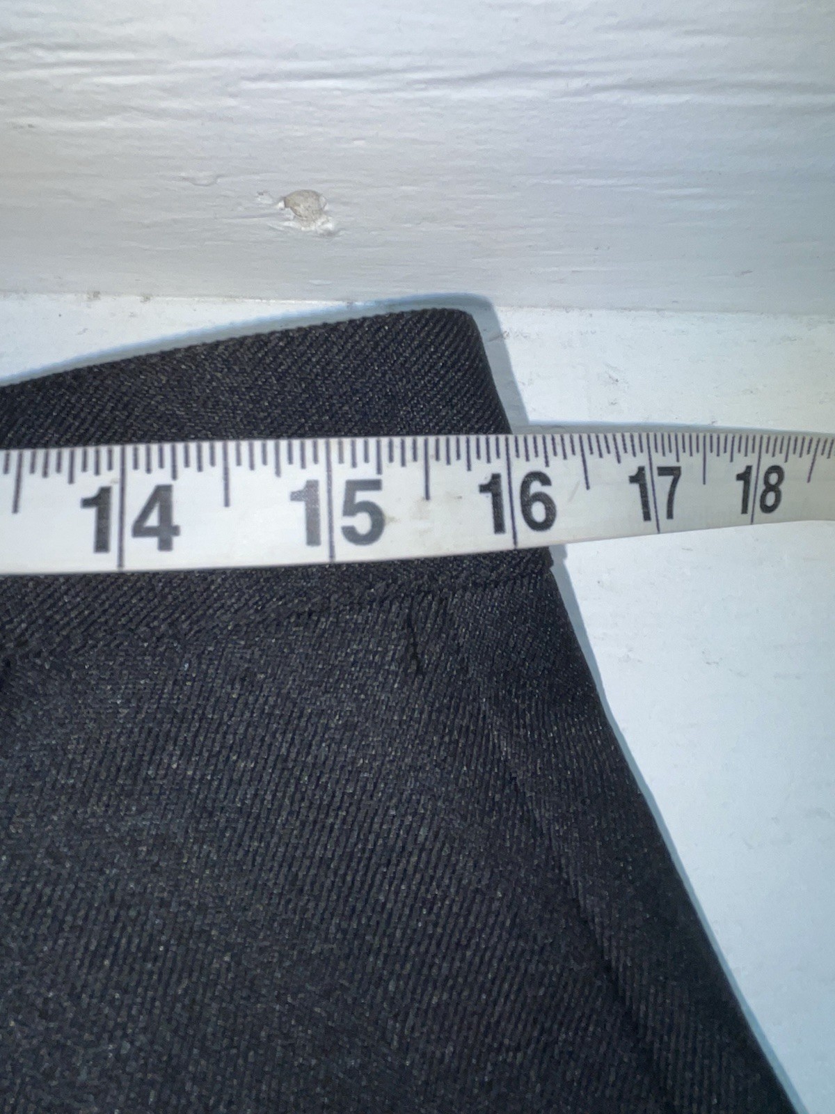 New Vintage Black Polyester Pants #L10 ZZ-9