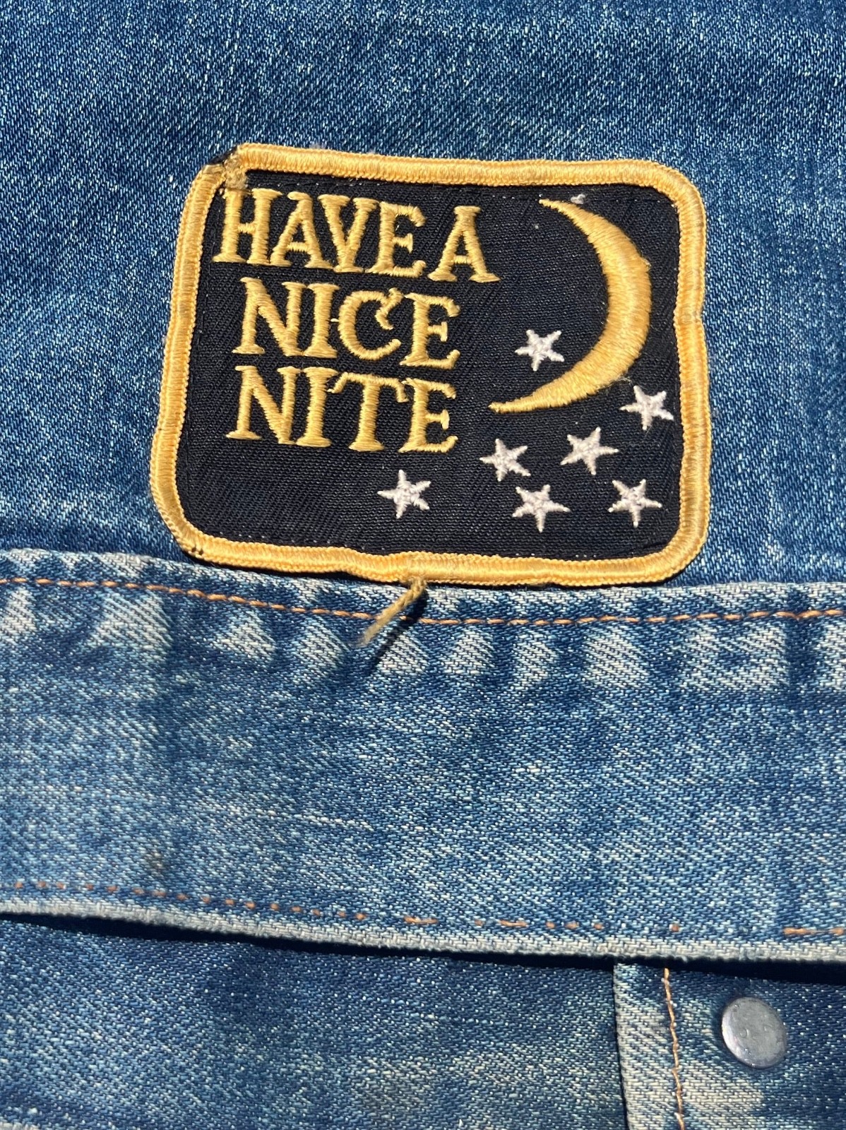 70s Levi’s Big E Custom Embroidered Denim Jacket