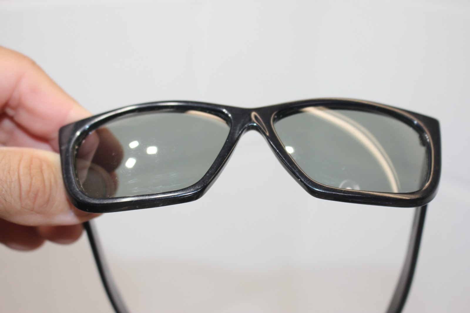 Vintage 60s/70s Cool Ray Polaroid 128 HERITAGE Sunglasses Black Frames, guc