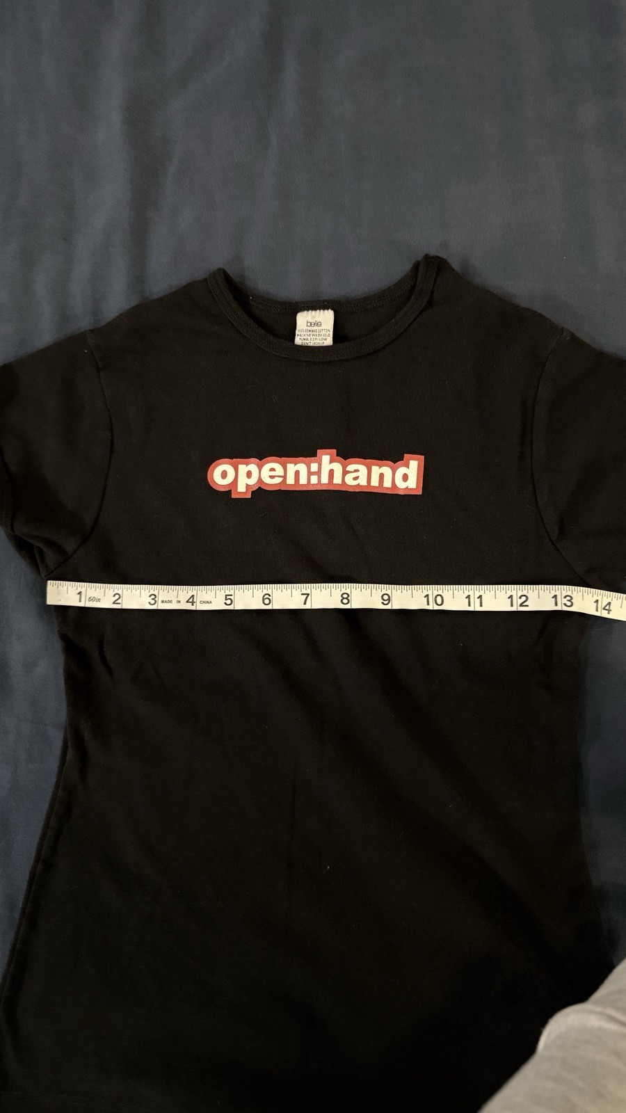 Open Hand Post Hardcore Punk 2000’s Band Tee In Sz Women’s Medium Black
