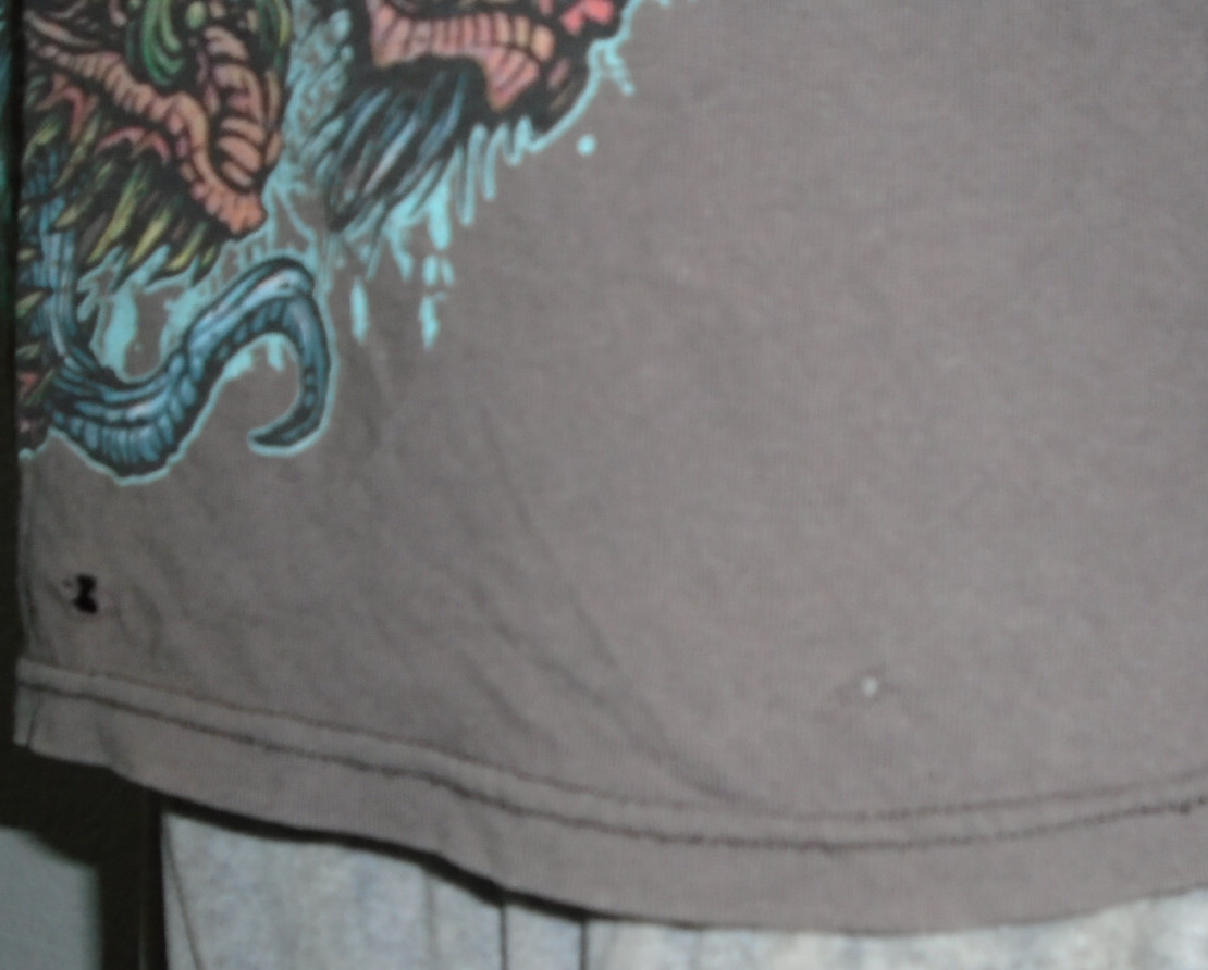 Vintage Y2K Trivium Viking Dragon Graphic T-Shirt Men Medium