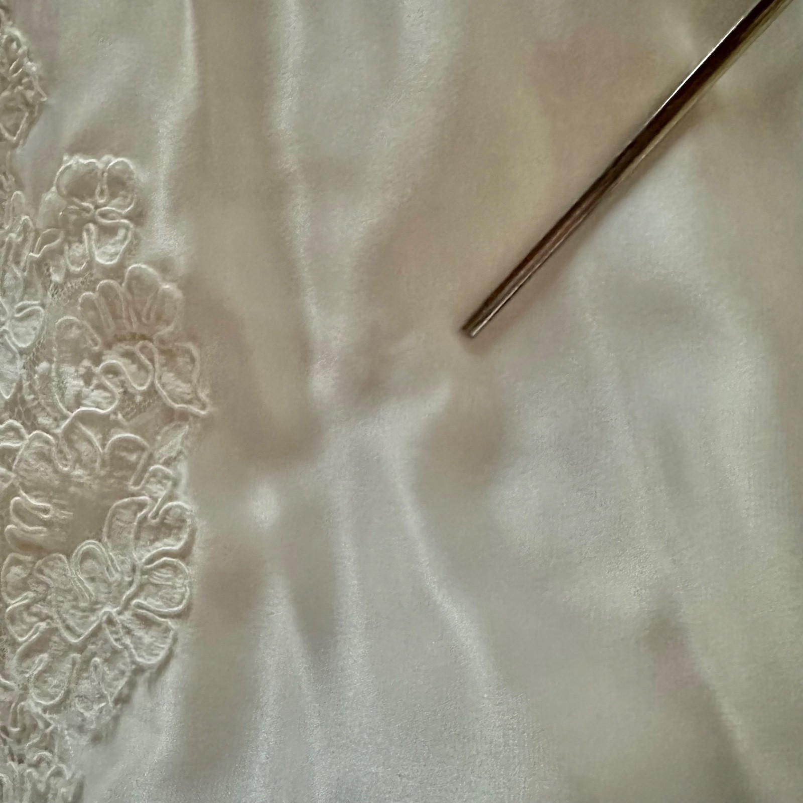 Vintage 1980s Romantic Eve of Milady Princess Wedding Gown Dress Long Train S