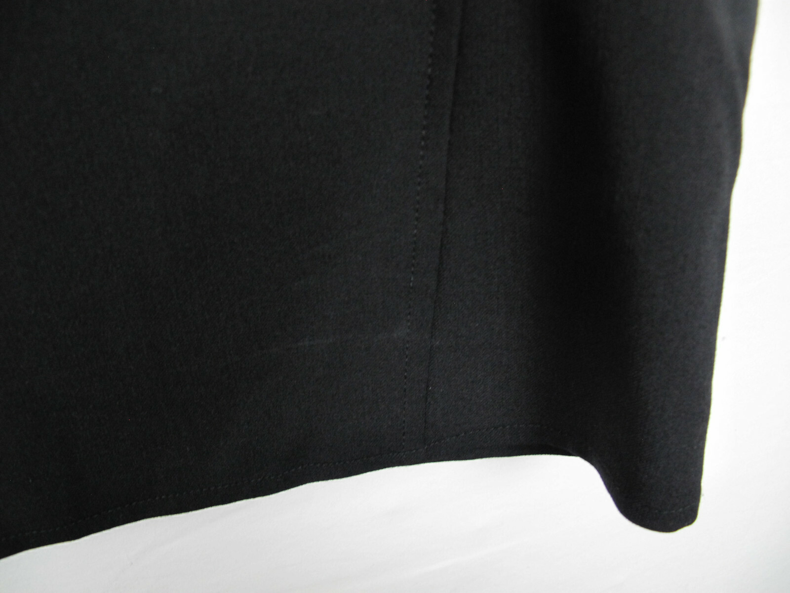 CERRUTI 1881 Womens Top Size 8 Black wool blend