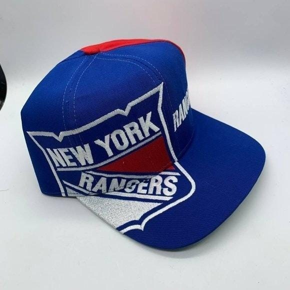 Vintage New York Rangers NHL Twins Enterprise Hat Snapback Cap New Men