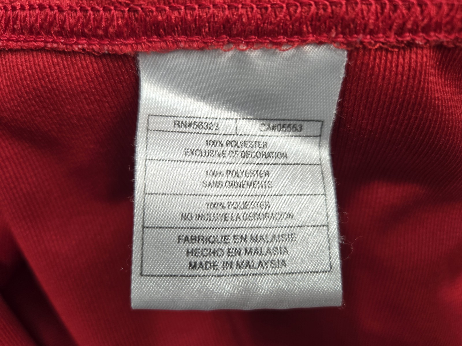 Vintage Nike Silver Tag Men’s T-Shirt 2XL Red Short Sleeve Training Y2K Swoosh