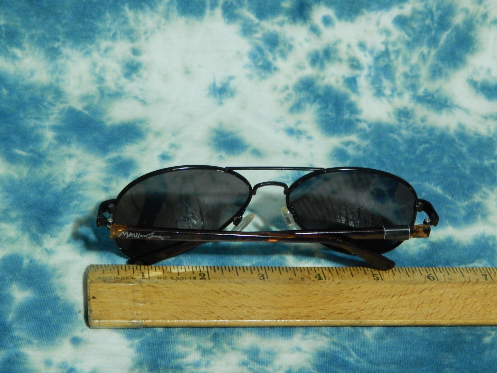Maui and Sons ~ Polarized 100% UV Protection ~ Black/Tortoise Shell Frames 😎