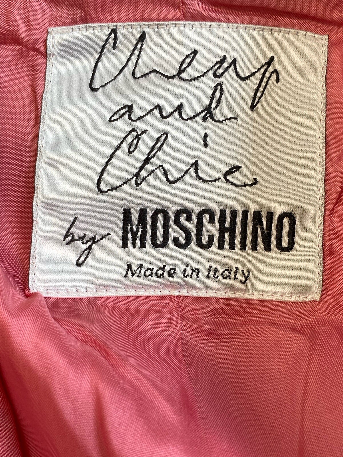 MOSCHINO CHEAPANDCHIC BLAZER WOMEN JACKET WOMAN VINTAGE JHD7075