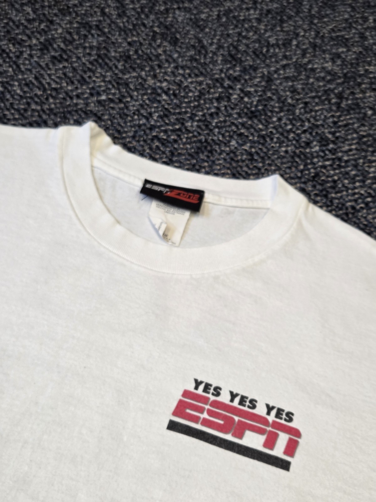 Vintage ESPN Shirt Yes I’m A Woman 90’s Size Large ESPN Zone