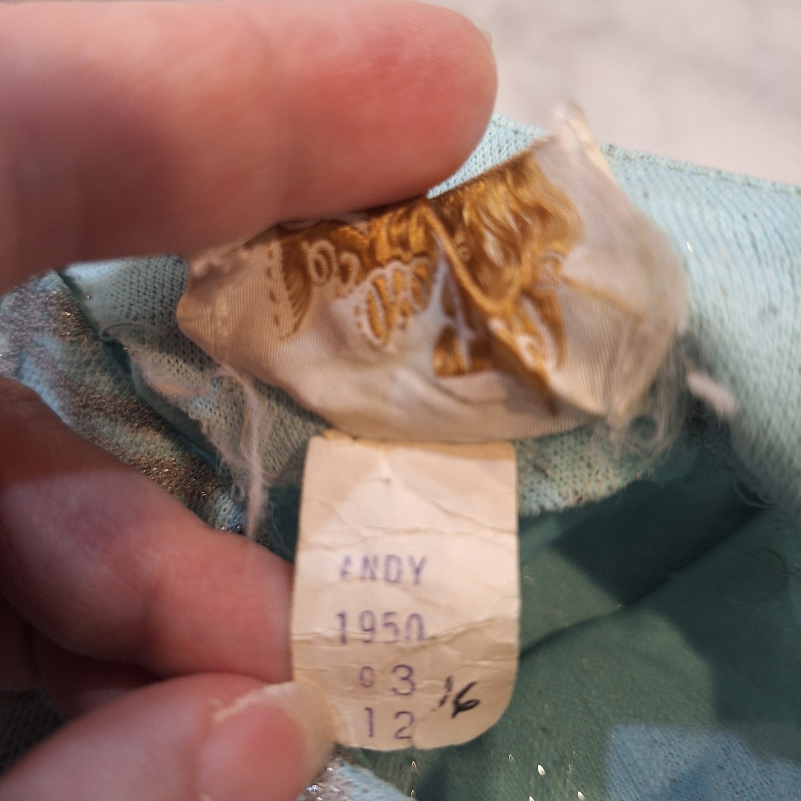 Vintage 60s Leslie Fay Shift Knits Dress Sz 12 tag (actual 8)Silver Lurex MidMod