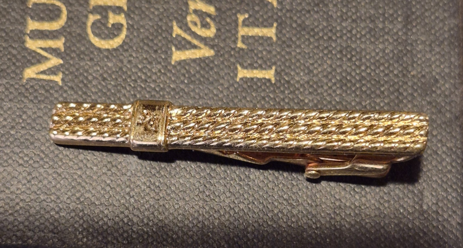 Vintage 1980s Christian Dior Tie Clip