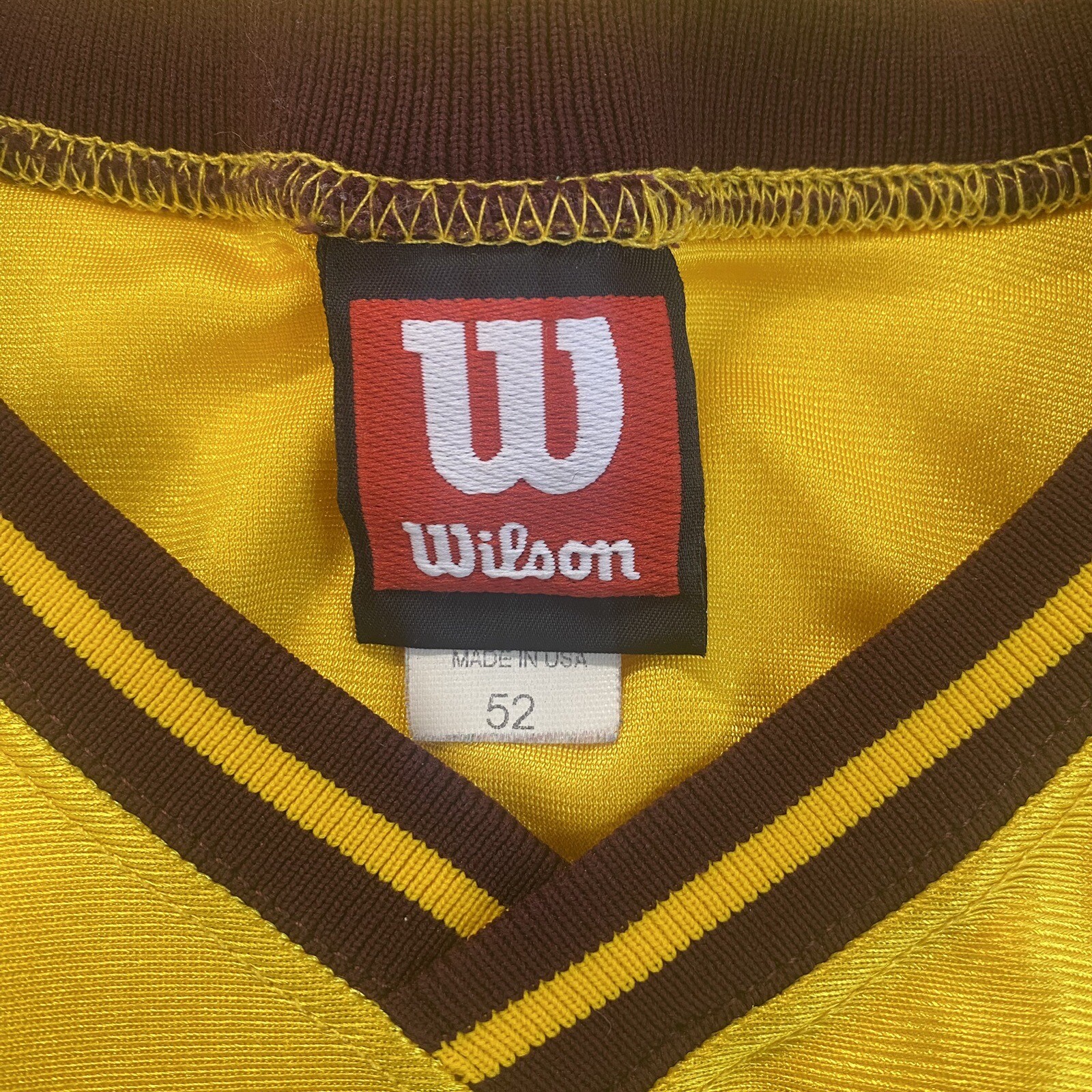 Vintage WILSON 100% Nylon sportswear Top T-shirt BN Size 52 men XXXL Made in USA