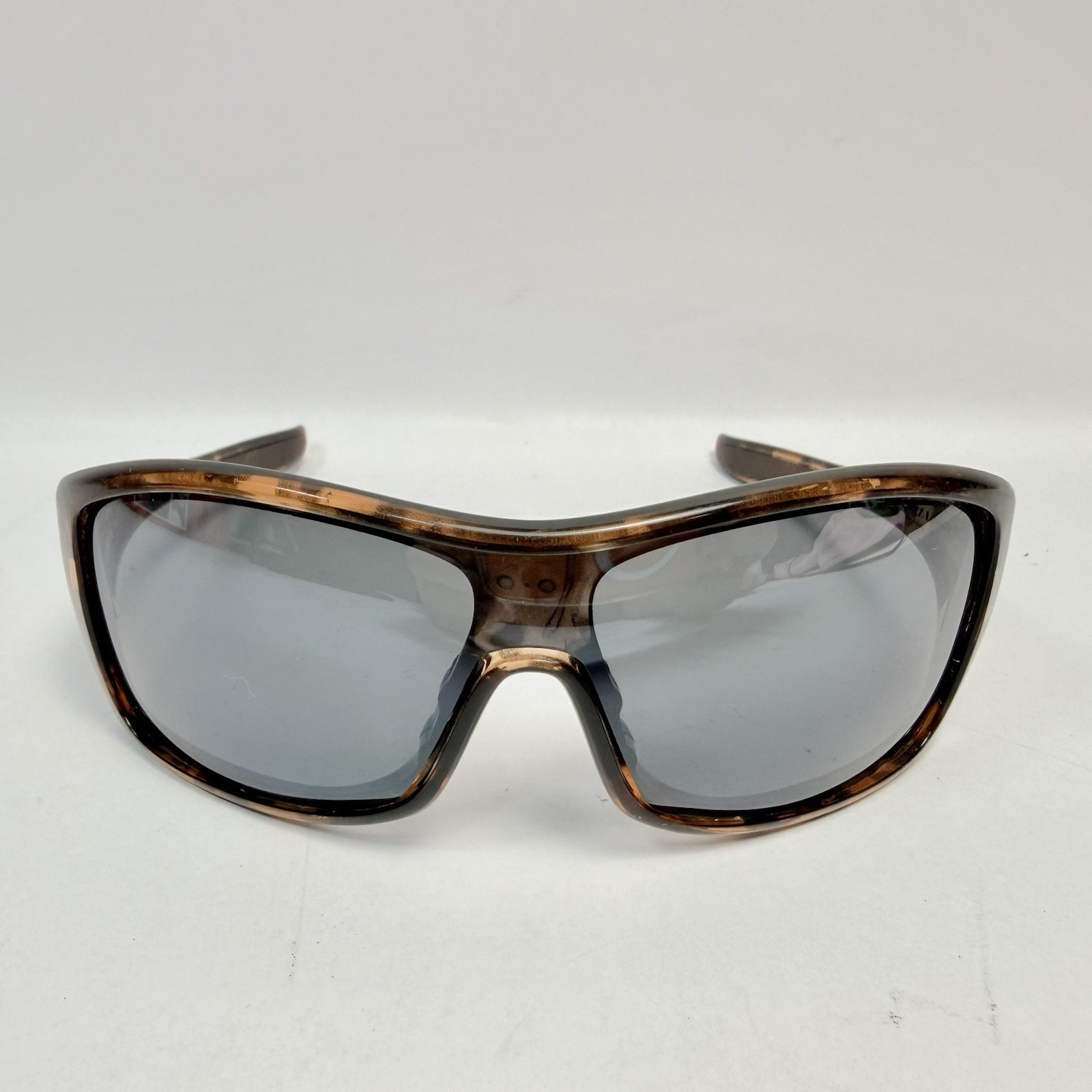 Oakley Forsake Tortoise Wrap Sunglasses USA Made One Piece Lens