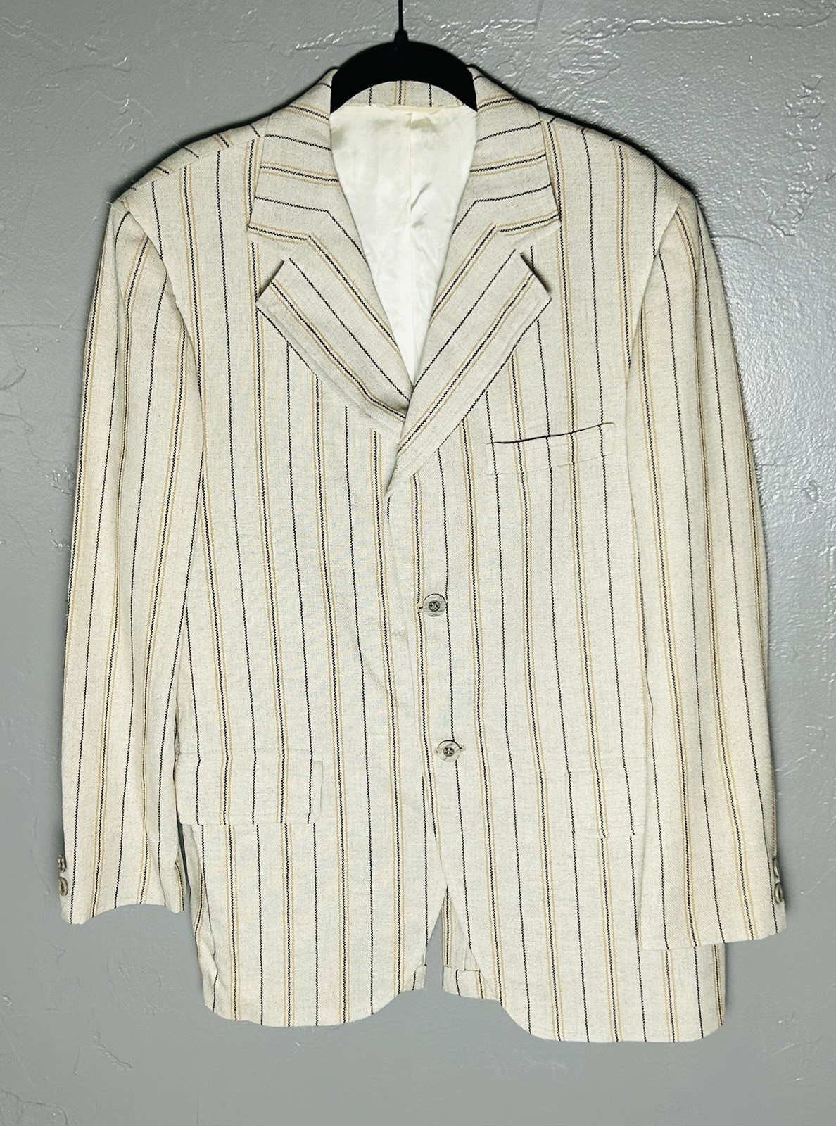 Men’s Vintage Bennett Of New Haven Suit Jacket See Measurements In Photos