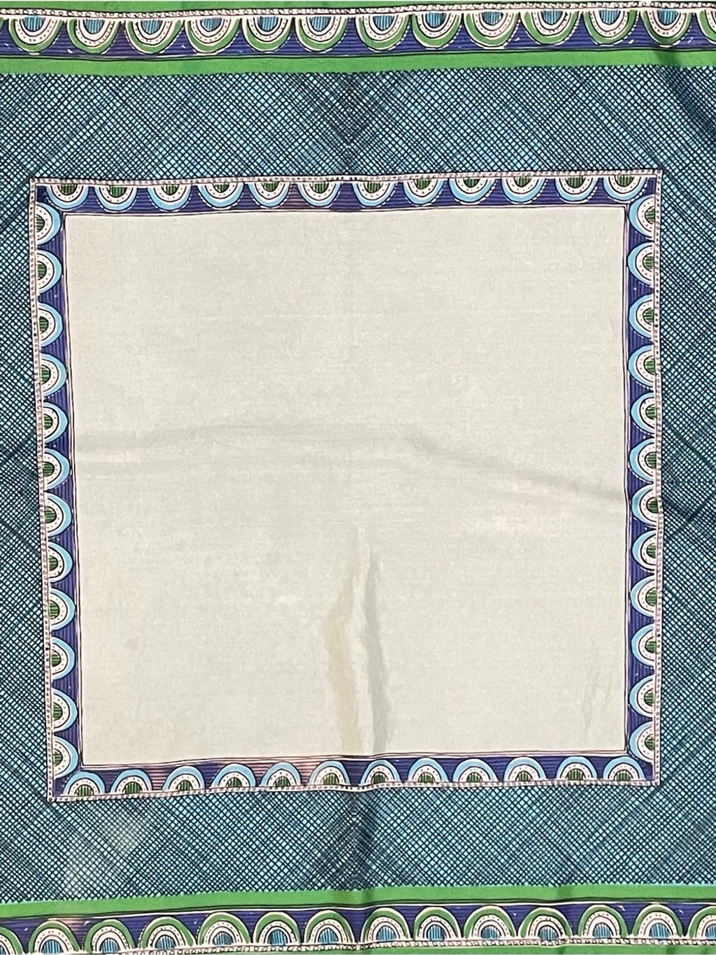 Vintage Vera Silk Blend Scarf 22 In Sq Good Condition