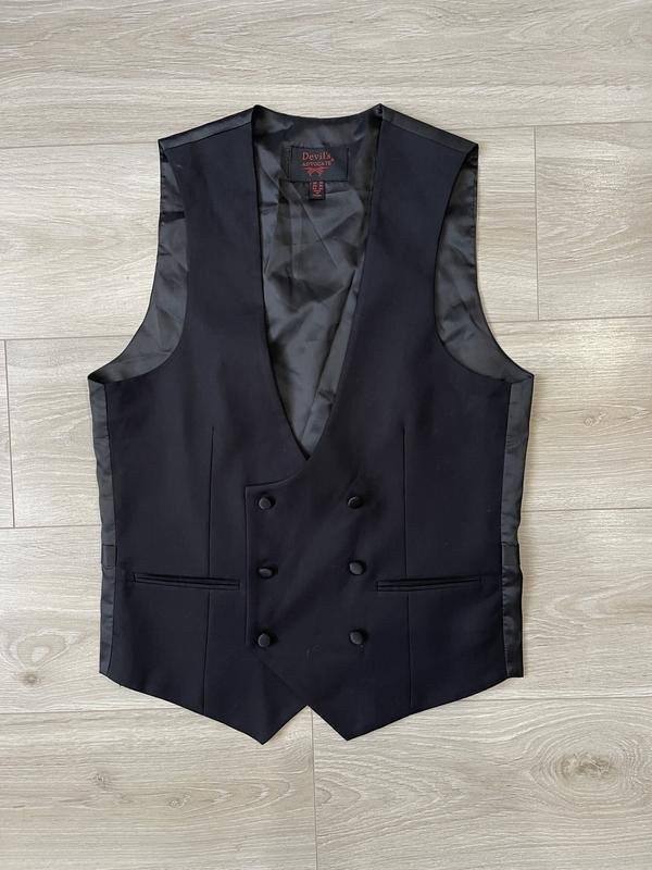 mens devils vest black 36/46