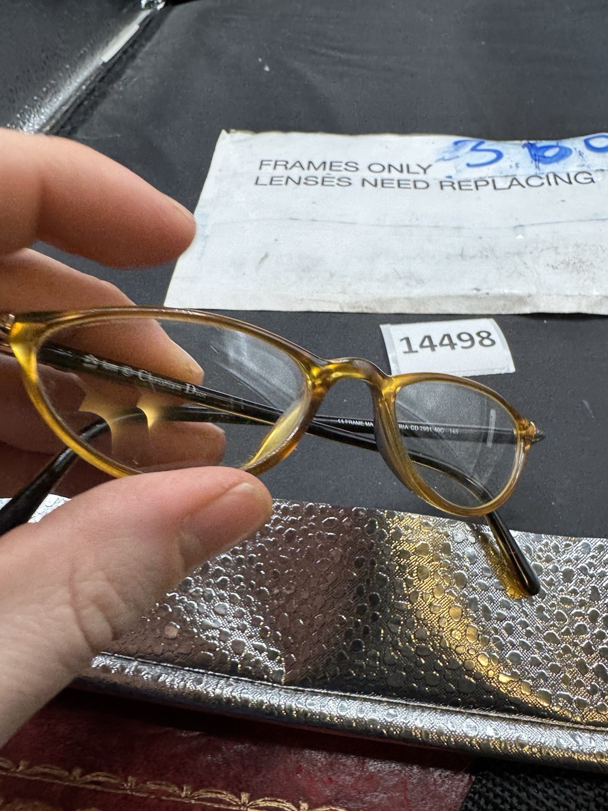 Vintage Christian Dior Eyeglasses optyl mod.CD2961 40C Austria 49-18 145mm