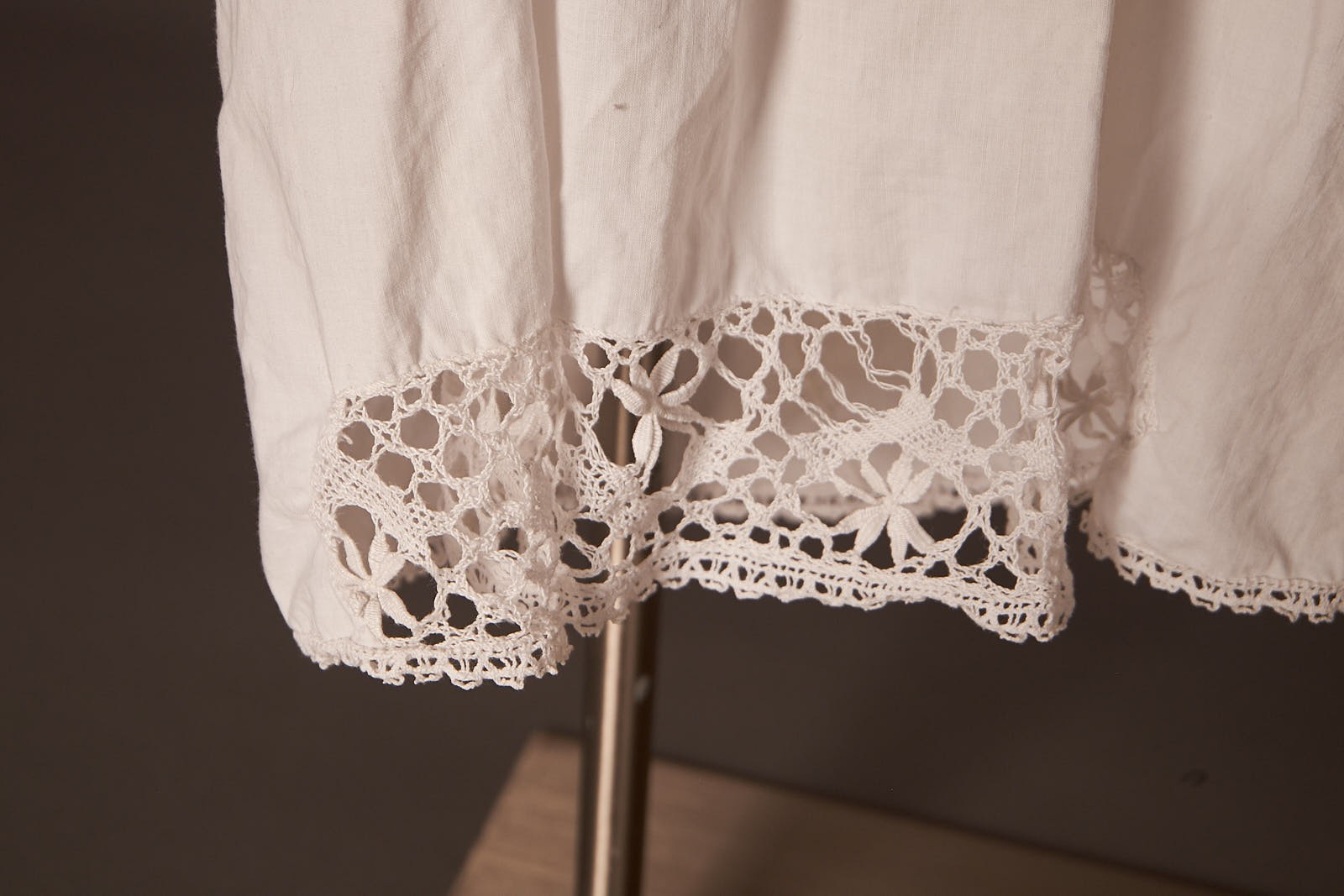 Victorian Split Back White Light Breezy Bloomers Shorts